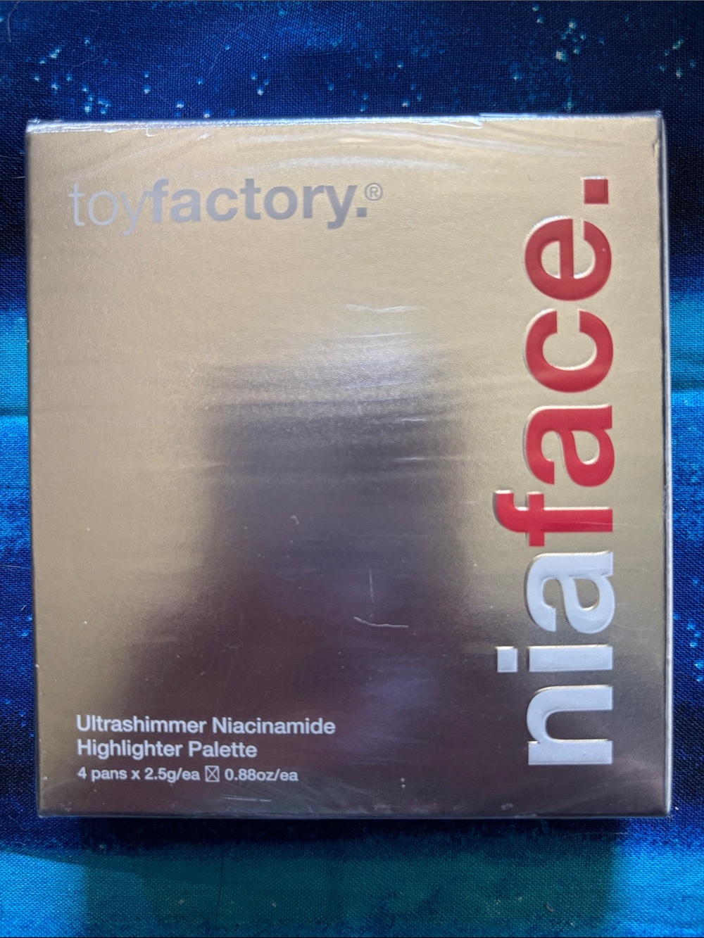 ToyFactory Ultrashimmer Niacinamide Highlighter Palette - Gold
